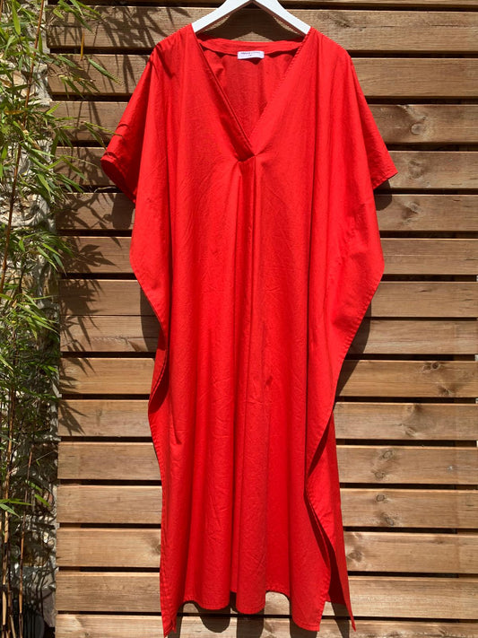 Caftan Long Rouge