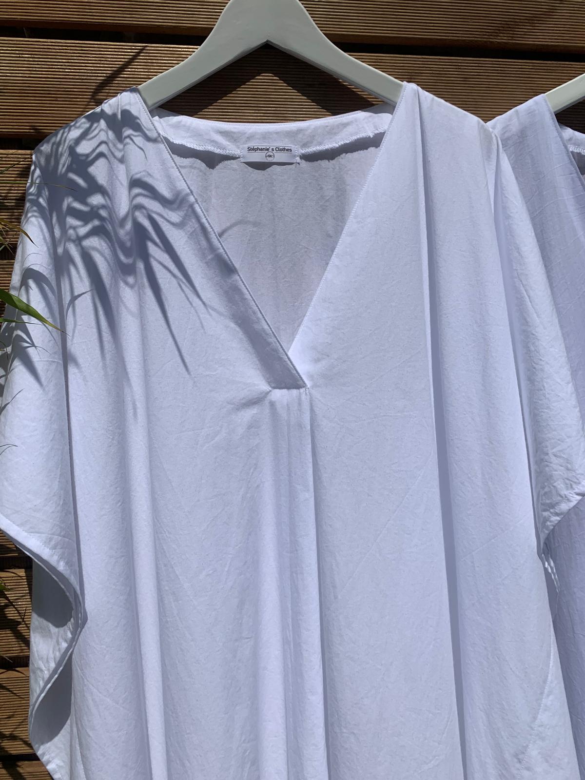 Caftan Long Blanc